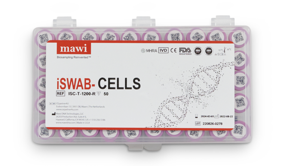 ISC-T-1200-R iSWAB Cells