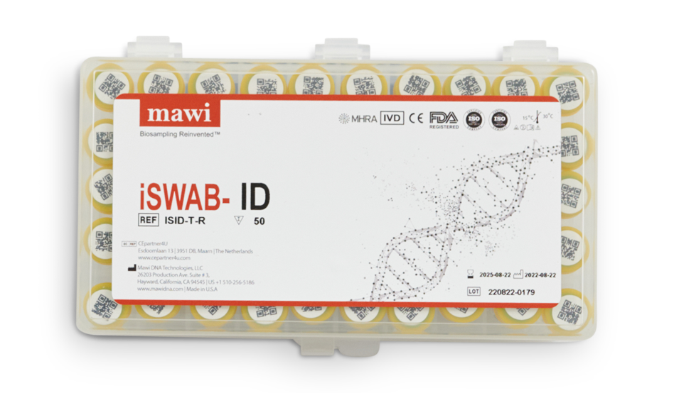 iSWAB-ID rack